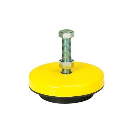 Mason Industries Neoprene Machinery Leveling Mount - 6-1/4"L x 6-1/4"W x 1-3/5"H ML-6